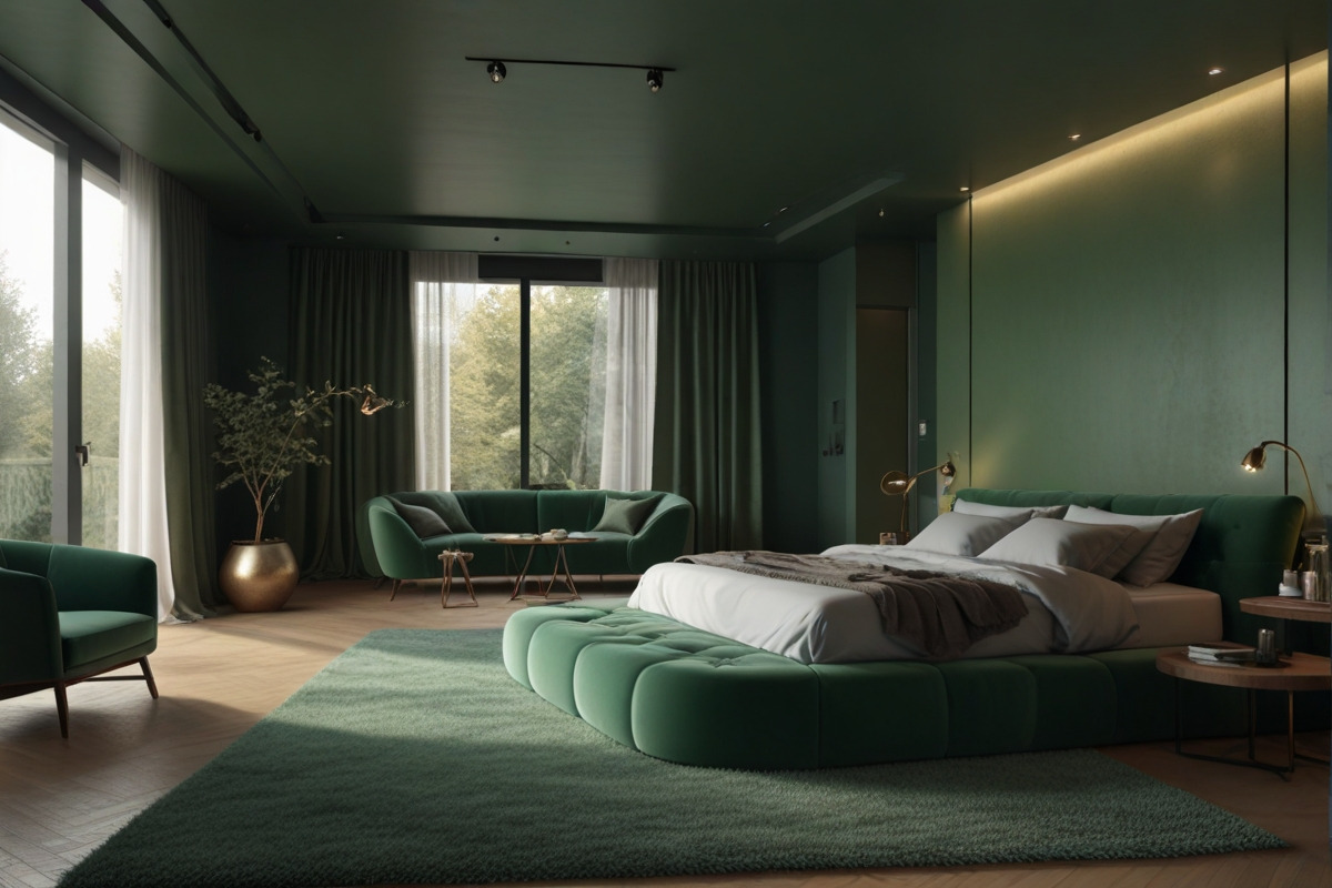 10 idées de chambres de couleur Vert Sauge 
